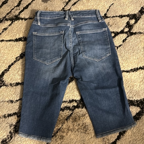 GOOD AMERICAN Good bermuda shorts!  Stretch, hi waistef NWOT B179 - Picture 8 of 11